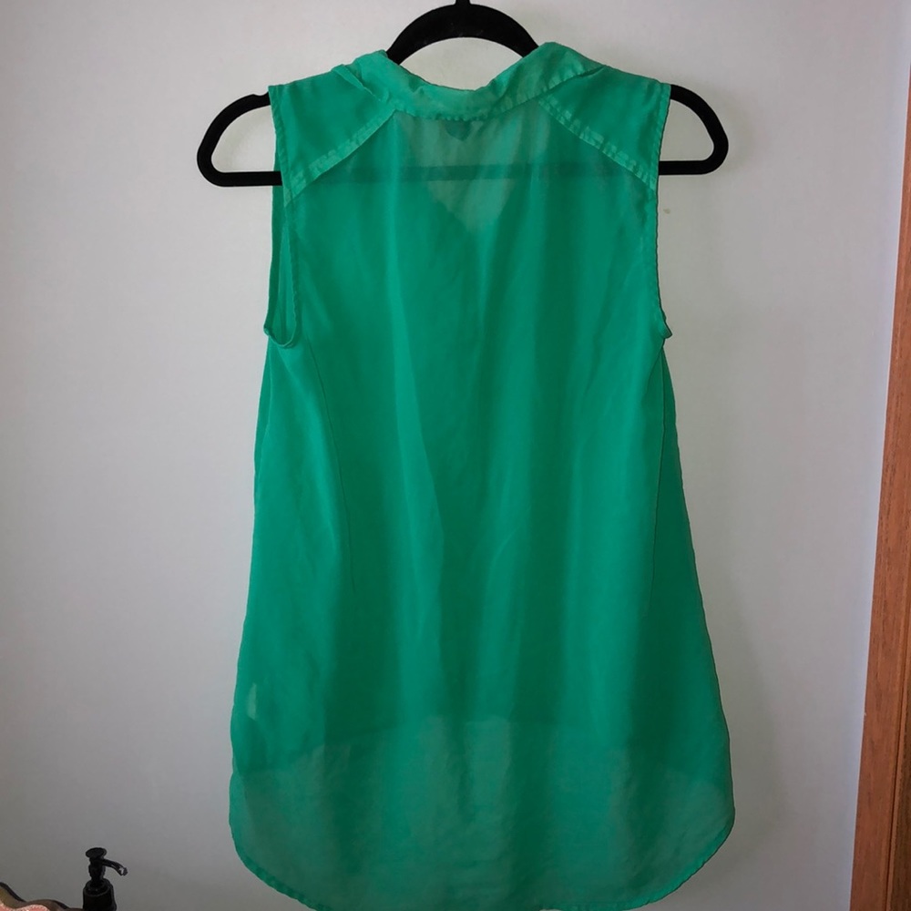 •Sheer Button Up• - Picture 4 of 5
